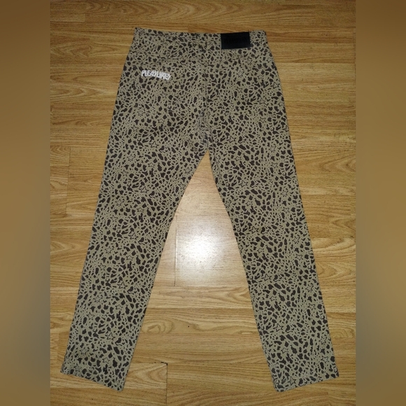 Pleasures  Wisdom Leopard Print Skull Pants Men's Size 30 . - Picture 2 of 8